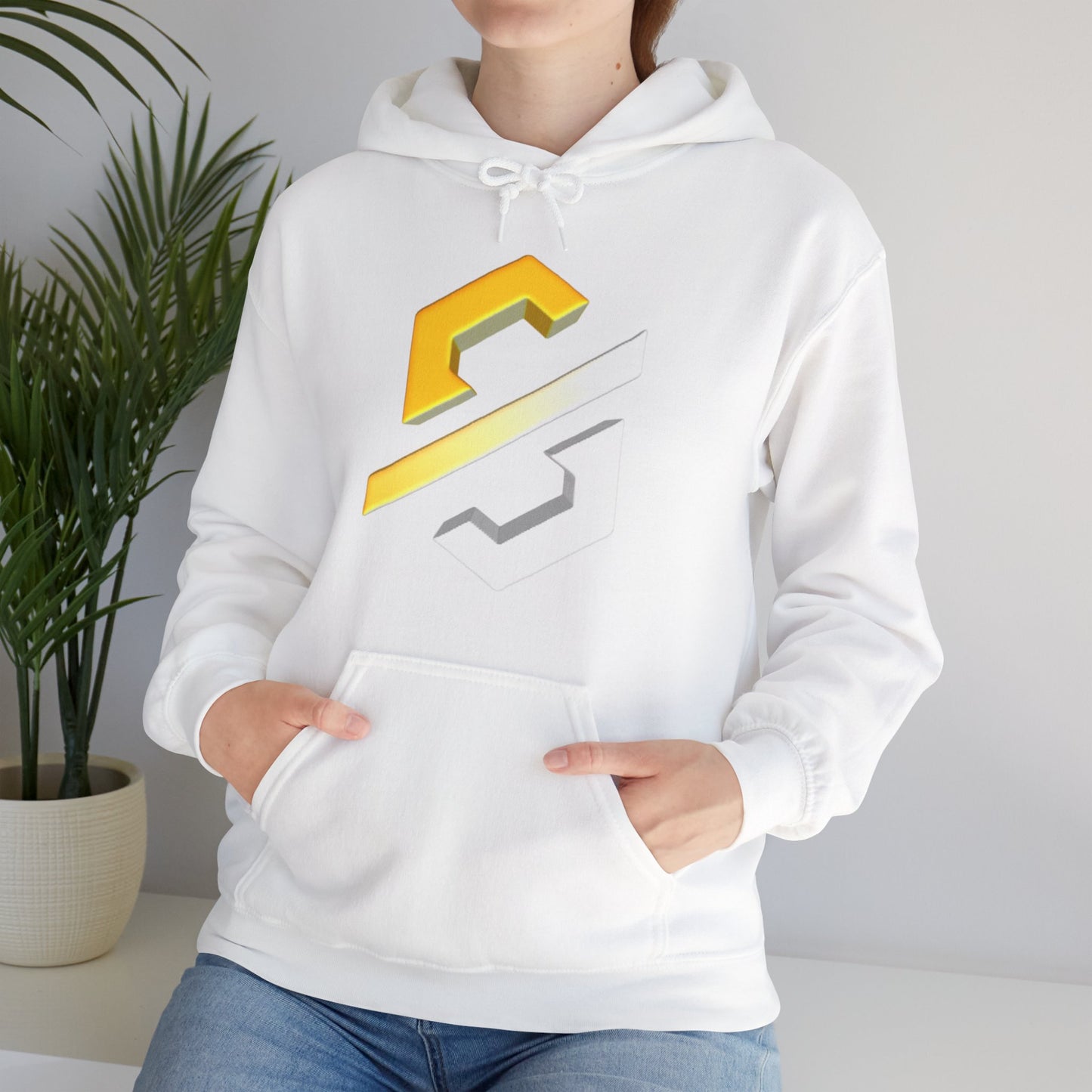 8Bit Chain Unisex Heavy Blend™ Hooded Sweatshirt