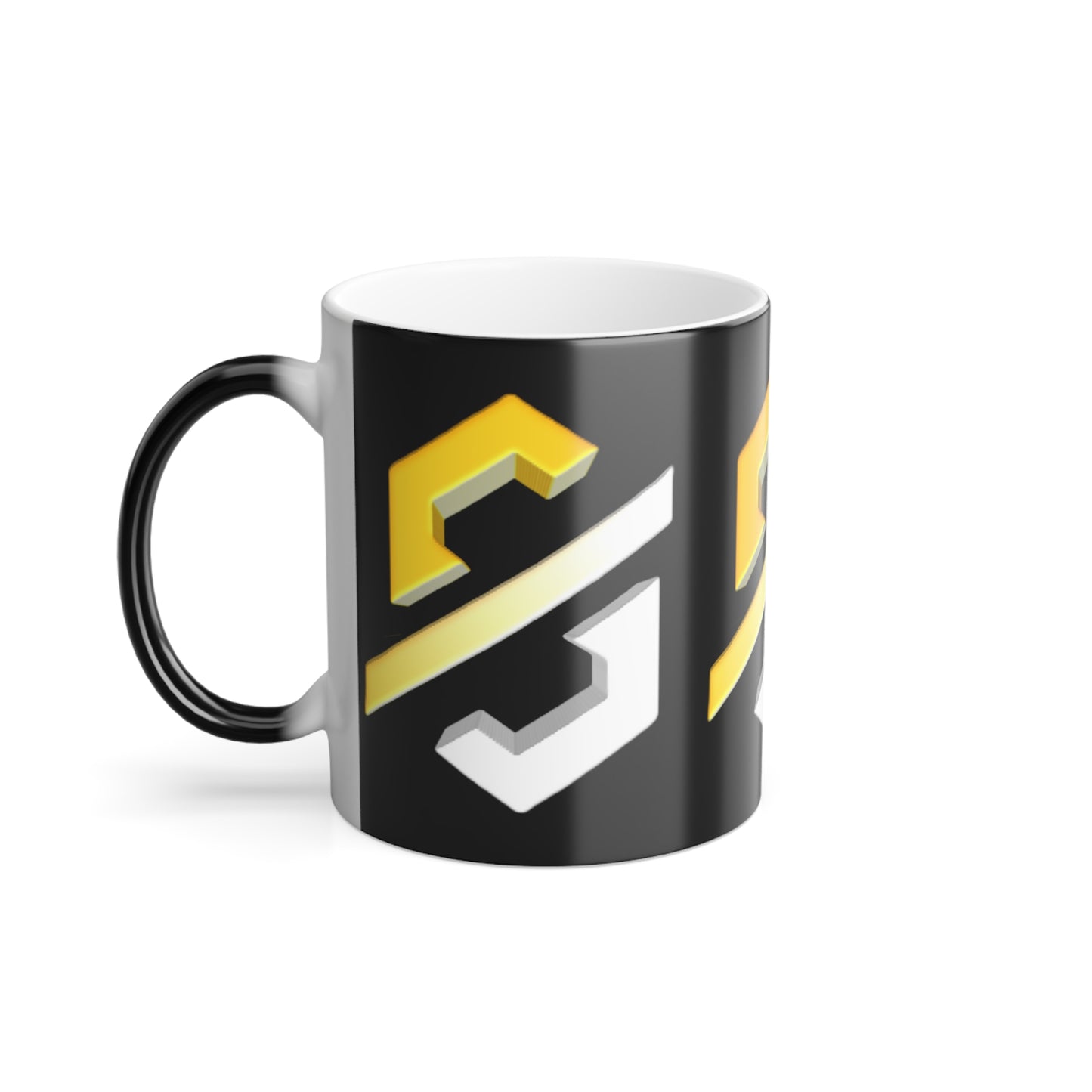 8Bit Chain Color Morphing Mug, 11oz