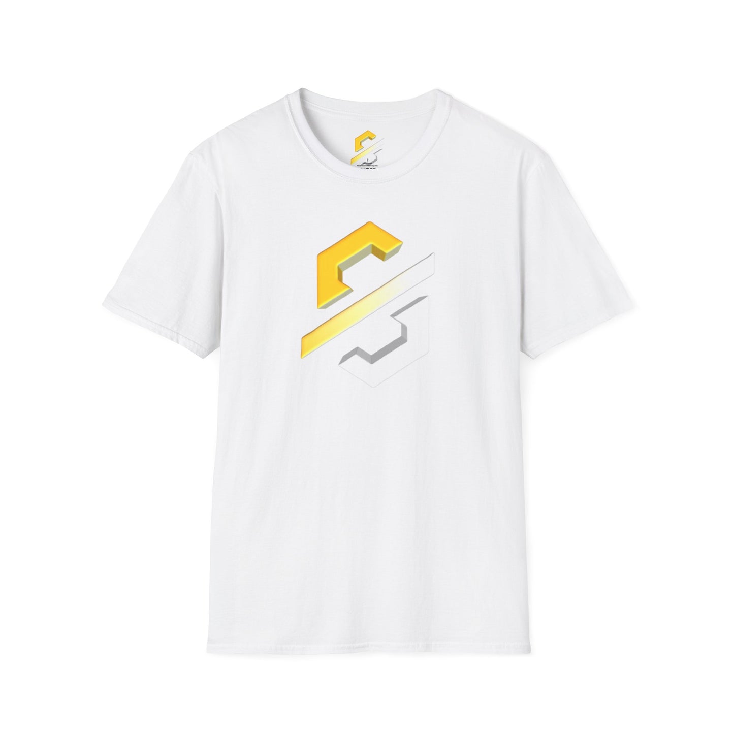 8Bit Chain Unisex Softstyle T-Shirt