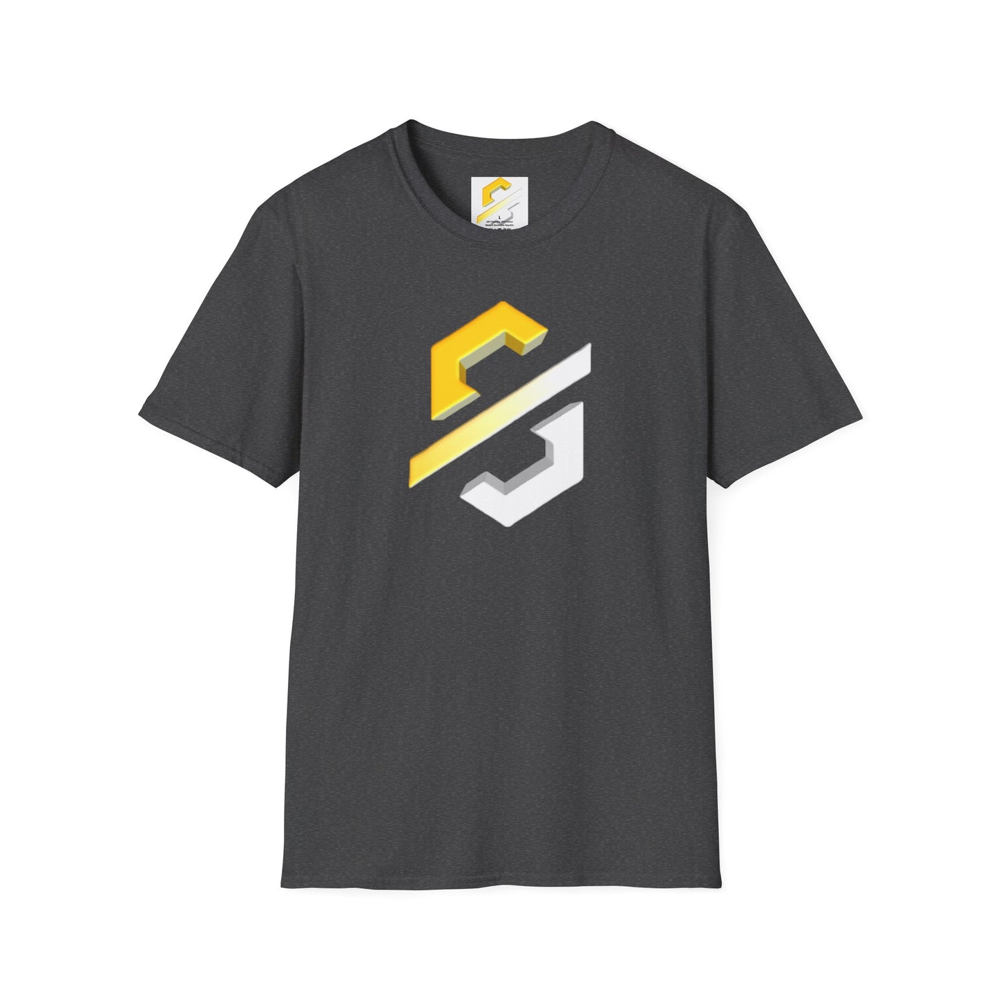 8Bit Chain Unisex Softstyle T-Shirt