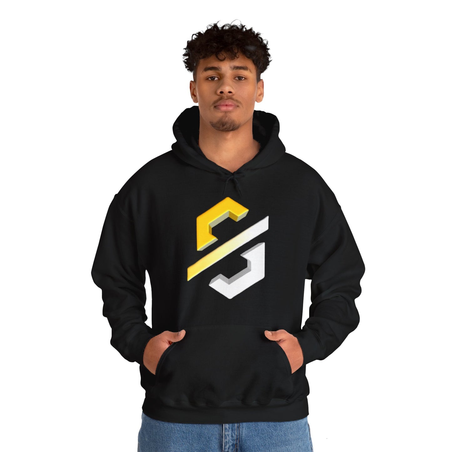 8Bit Chain Unisex Heavy Blend™ Hooded Sweatshirt