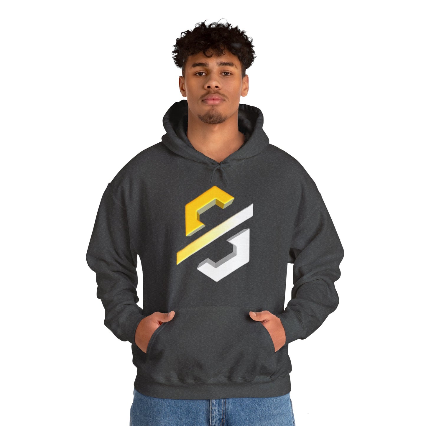 8Bit Chain Unisex Heavy Blend™ Hooded Sweatshirt