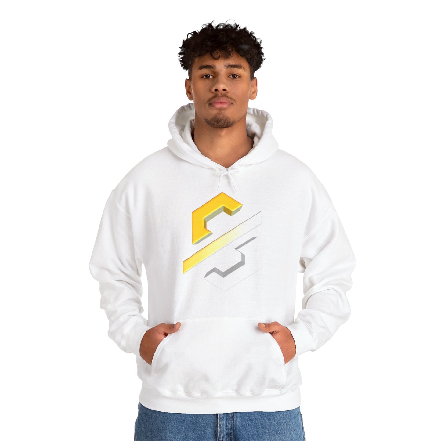 8Bit Chain Unisex Heavy Blend™ Hooded Sweatshirt